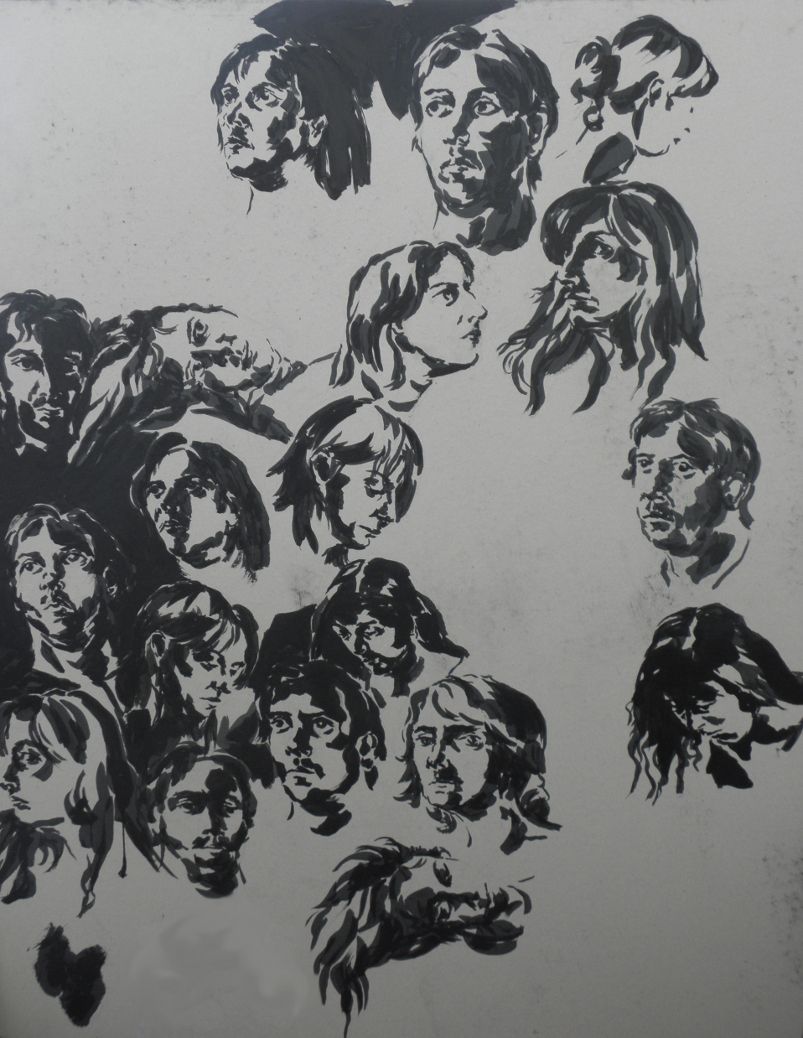 Dessins de portrait, portraits en dessin Portrait de Jolanta Kalinowska